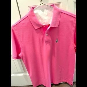 Almost Brand New Easter Pink Psycho Bunny Polo